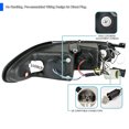 thumbnail image 4 of Spec-D Tuning Chrome Housing Clear Lens 1PC LED Halo Projector Headlights + Corner Lights Compatible with 1997-2003 Pontiac Grand Prix, Left + Right Pair Headlamps Assembly, 4 of 5