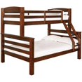thumbnail image 1 of Rosebery Kids Lit Superposé en Bois Simple sur Double avec Échelle Intégrée, Brun, 1 of 9