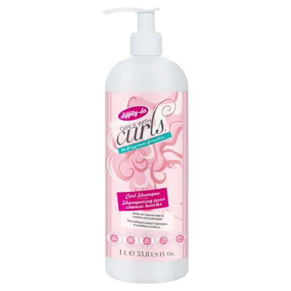 Dippity Do Girls with Curls Anti Frizz Curl Shampoo 13.5 oz