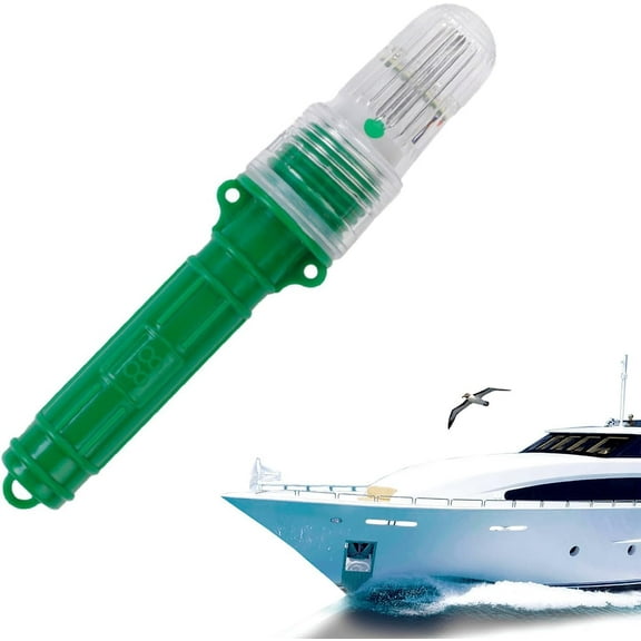 Marine Emergency Flares – Waterproof Boat Signals for Fishing Nets, Life Rafts & Offshore Safety‌(Green,1PC)