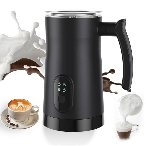 Vaporizador de Leche Abody Espumador de Leche Eléctrico Acero Inoxidable 4 en 1 400 W 11.84 oz/350 ml