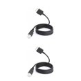 thumbnail image 2 of sweethay Cable de carga MP3 portátil reutilizable USB Cable de datos de velocidad rápida Cables de 1,25 m reemplazo para -NW20MU 2Conjunto, 2 of 6