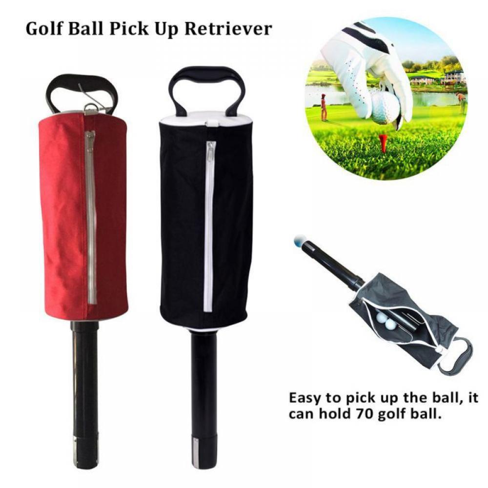 Golf Ball Shag Bag, Golf Ball Retriever Portable Golf Pocket Storage with Zipper Golf Ball Pick up Hold up to 60 Balls Easy to Pick-up Ball, Suitable for Golf Club/Course/Game - image 4 of 6