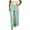 Light Blue, variant on QUINDOS Womens Fall Pants Wide Leg Long High Waisted Casual Pants Boho Loose Trousers