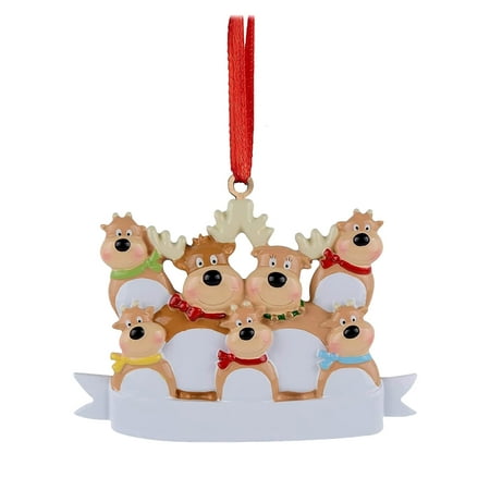 

Kafei Christmas Reindeer Pendant Customized Name Holiday Decorations
