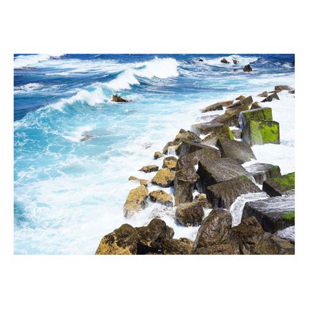 facefd River Stone Wall Sticker 3D Cobble Waterproof 3D Cobble Kitchen ...