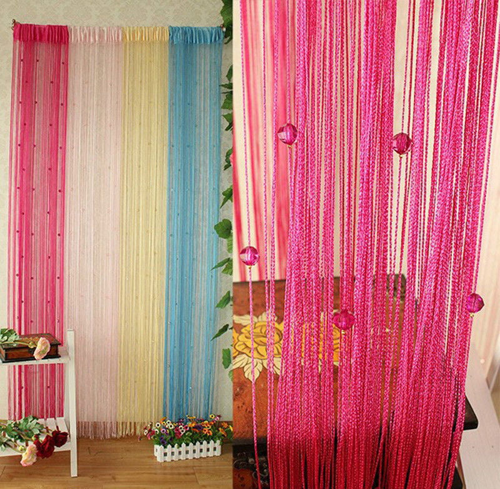 1m*2m Shiny Beautiful Screen Hangings Decoration Adornment Line Curtain  Home Bedroom Door Curtain Dividers