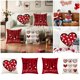 thumbnail image 3 of Funda de almohada de San Valentín de 17,7 x 17,7 pulgadas, decorativa, con forma de corazón, cuadrada, suave, para exteriores, hogar, sofá, regalos de Navidad, decoración navideña de otoño,, 3 of 5