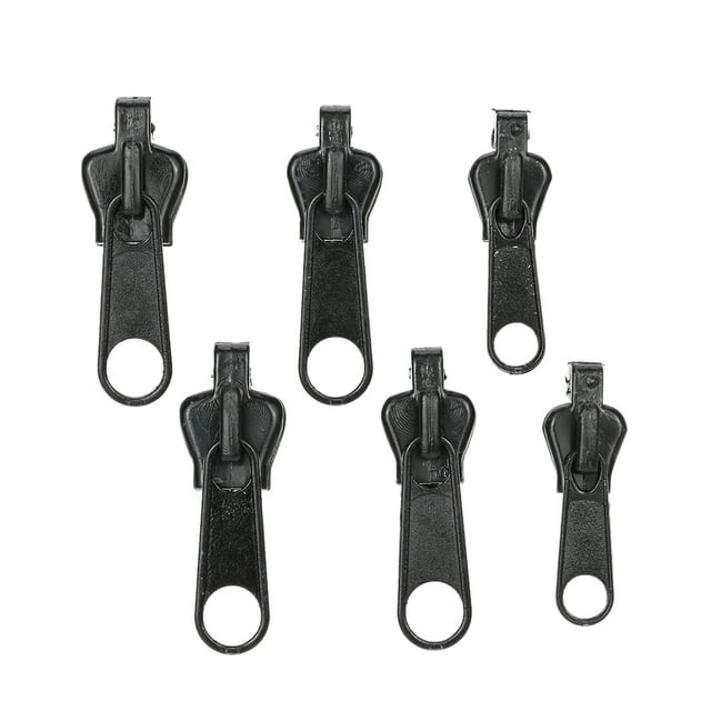 Graflsoa Universal Zipper Repair Kit with 6 Sliders - Small, Medium, Large Sizes for Jackets, Bags, Tents & More