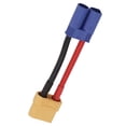 thumbnail image 3 of XT90 Female To EC5 Male Cable XT90 Plug Male Female Connector 12AWG Silicon Wire For RC Car Aircraft Model 3.9in, 3 of 8