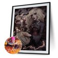 thumbnail image 2 of Pintura de diamante 5D DIY Full Square Drill Girl Kit Decoración del hogar Arte Artesanía Hugtrwg Para estrenar, 2 of 9