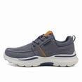 thumbnail image 4 of New 2026 Men's Wide Fit Lace-Up Loafers Men's Comfortable Walking Shoes Canvas Lightweight, 4 of 9