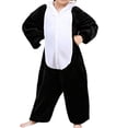 thumbnail image 1 of Sonducket Ropa de dormir de animales de dibujos animados, pijama con capucha, disfraz para niño y niña, mono bonito, ropa y cómoda para Pijama tipo 4, 1 of 6