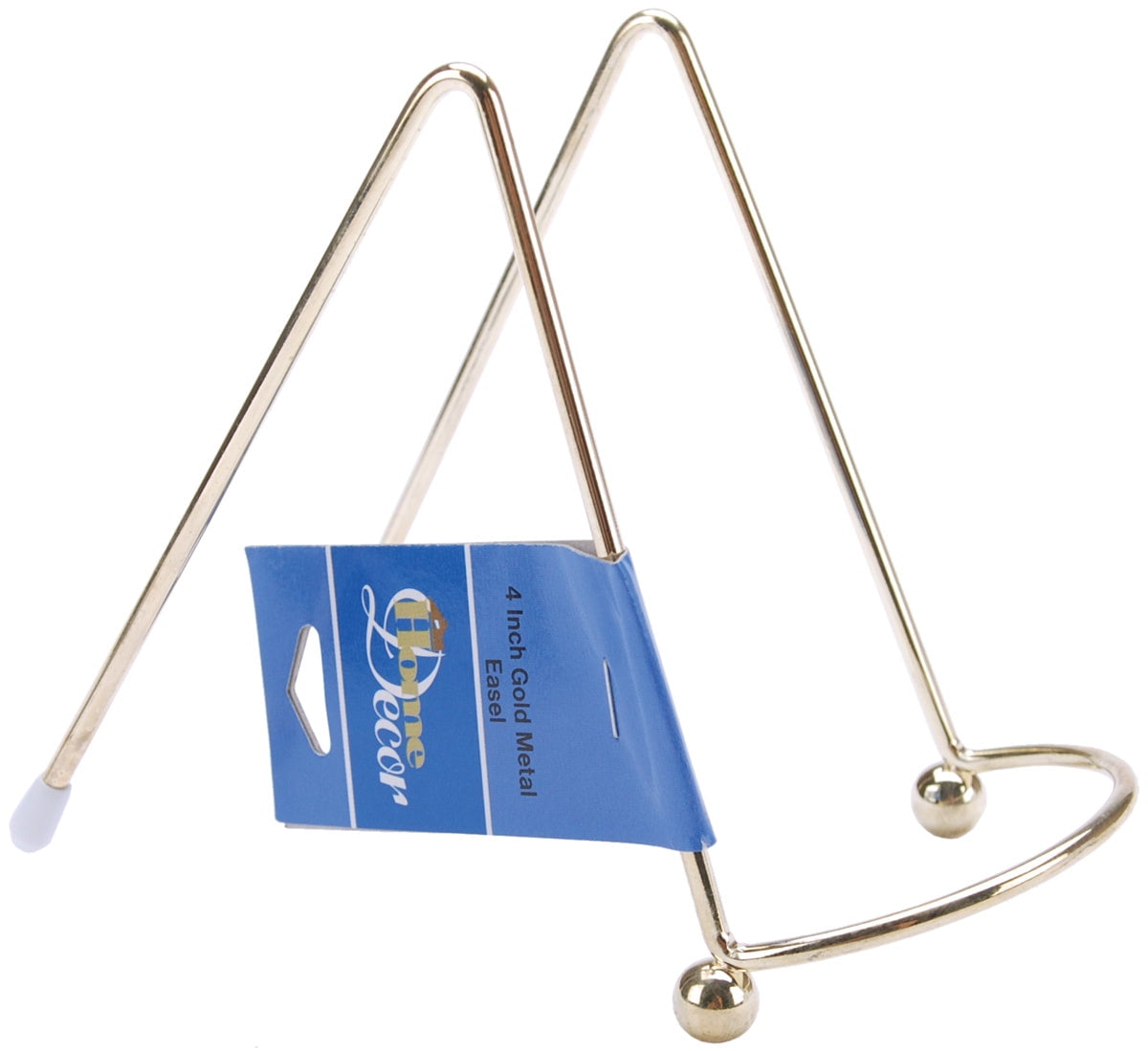 Easel Metal Display Stand Gold 4 Inches