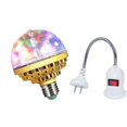 thumbnail image 2 of Anuirheih LED Colorful Ball Light for Party, Golden Little Ball Stage Light 6 Beads Colorful Home RGB Flash KTV Ball, 2 of 7