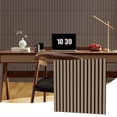 thumbnail image 2 of Yeshouse Paneles acústicos de madera 3D para pared: láminas decorativas insonorizadas con reducción de ruido, ideales para cine en casa, oficina, estudio, dormitorio y sala de estar, 2 of 7