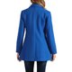 thumbnail image 3 of Abrigo largo de invierno de doble botonadura con cuello Peter Pan para mujer Inspire Chic en azul índigo S, 3 of 5