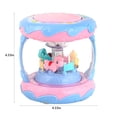 thumbnail image 3 of LSLJS Bébé Joyeux Go Rond, Tambour à Main, Projection 3D, Musique, Racontage, Éducation Préscolaire, Jouets pour Bébés, Jouets pour Enfants, 3 of 7