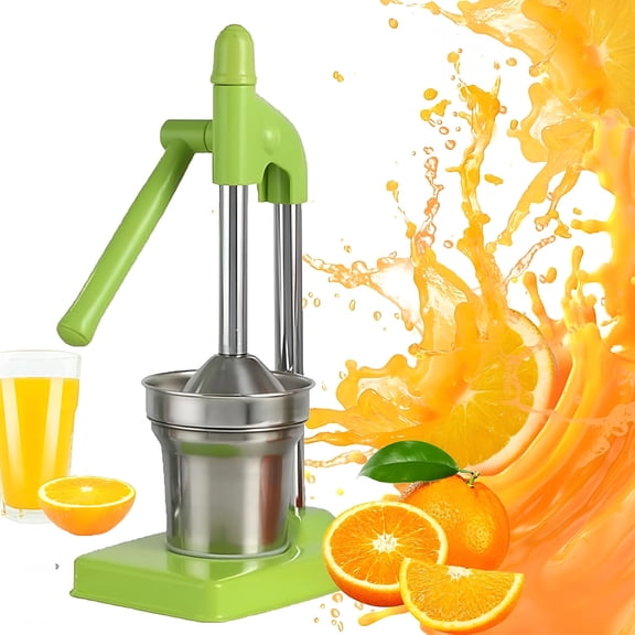 EXLEAF 2026 New Cast Iron Juicer Hand Press,Professional Manual Juice Press,Heavy Duty Countertop Lime Citrus Crush Machine,For Oranges,Lemons,Limes,Easy to Clean,Kitchen Citrus Juice Press