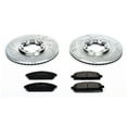 thumbnail image 3 of Power Stop Front Brake Kit with Drilled & Slotted Rotors and Ceramic Brake Pads K2279, 3 of 10