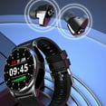 thumbnail image 3 of NEXOVA Smartwatch TWS Earphones 2-in-1 Fitness Tracker 1.39-inch Multiple Sports Modes Pedometer Make/Answer Calls Message Notification IP67 Waterproof, 3 of 23