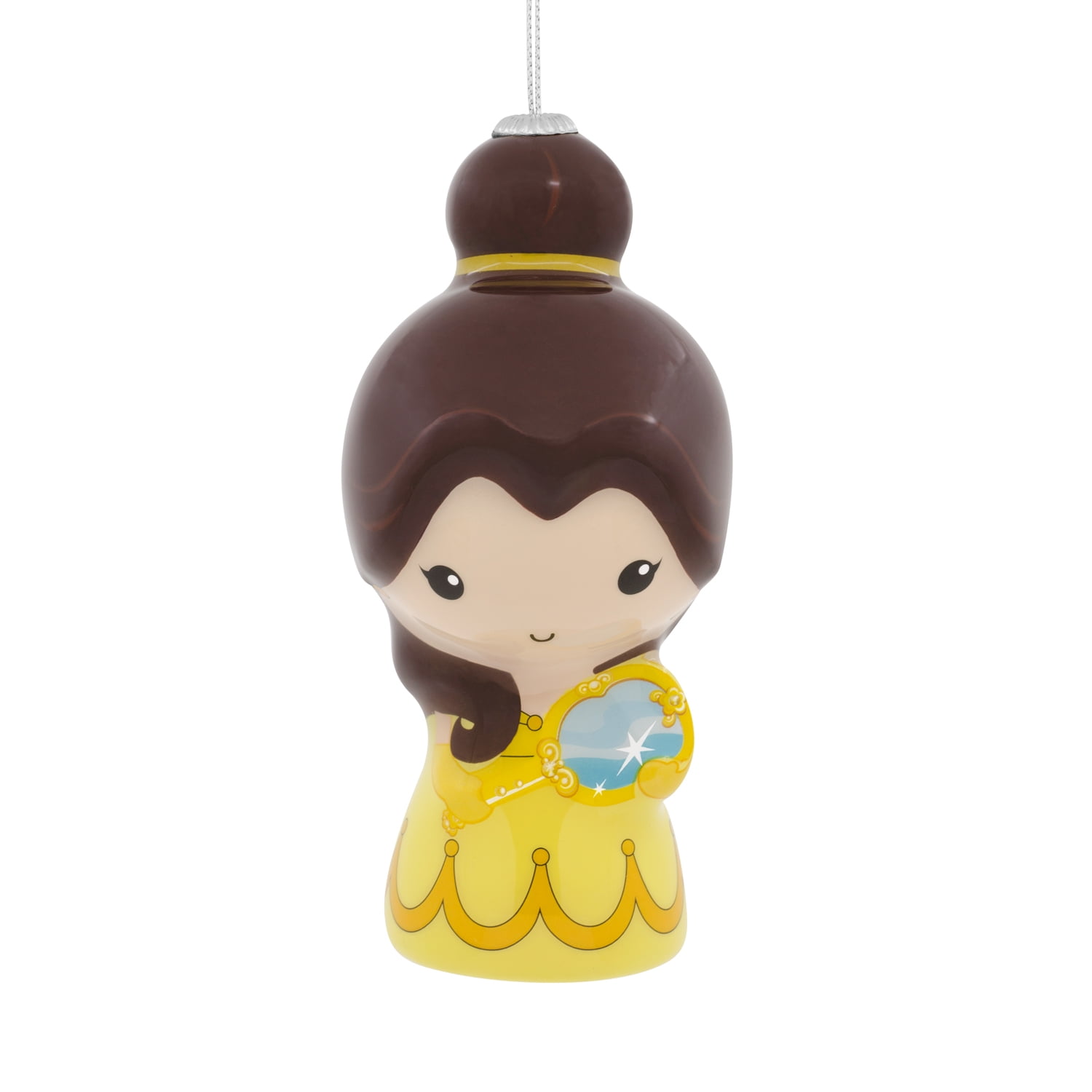 Hallmark Disney Beauty and the Beast Belle Decoupage Christmas Ornament