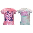 thumbnail image 1 of Nintendo Animal Crossing Girls Tees 2-Packs, Animal Crossing New Horizons Girls T-Shirt 2-Pack Bundle Sets (Pink/White, Sizes 4-16), 1 of 3