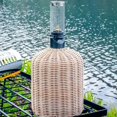 thumbnail image 3 of Handmade Protective Cooking Gas Cylinder Cover Hiking Storage Pouch Canister Beige L, 3 of 8