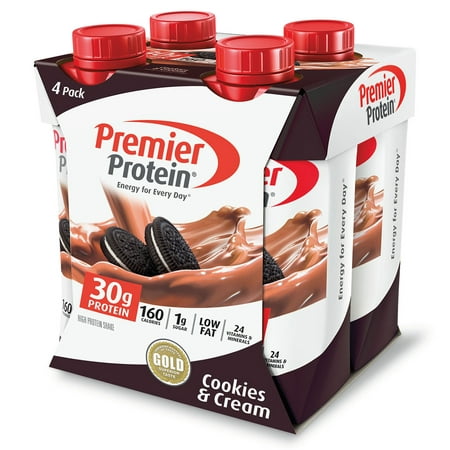Premier Protein Shake, Cookies & Cream, 30g Protein, 4