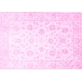 thumbnail image 1 of Ahgly Company Indoor Rectangle Oriental Pink Traditional Area Rugs, 6' x 9', 1 of 4