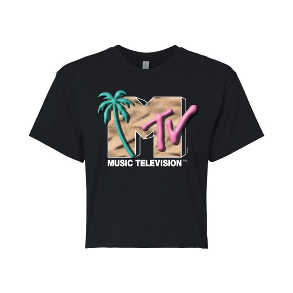 MTV - Cropped Graphic T-Shirt