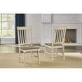 thumbnail image 2 of A-America Beacon Slatback Side Chair with Wood Seating, 2 of 5