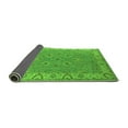 thumbnail image 2 of Ahgly Company Indoor Rectangle Oriental Green Traditional Area Rugs, 2' x 5', 2 of 4