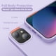 thumbnail image 3 of Entronix Funda de Silicona para iPhone 11 Pro Max, Suave Al Tacto, Antiarañazos y Antigolpes, Color Morado, 3 of 7