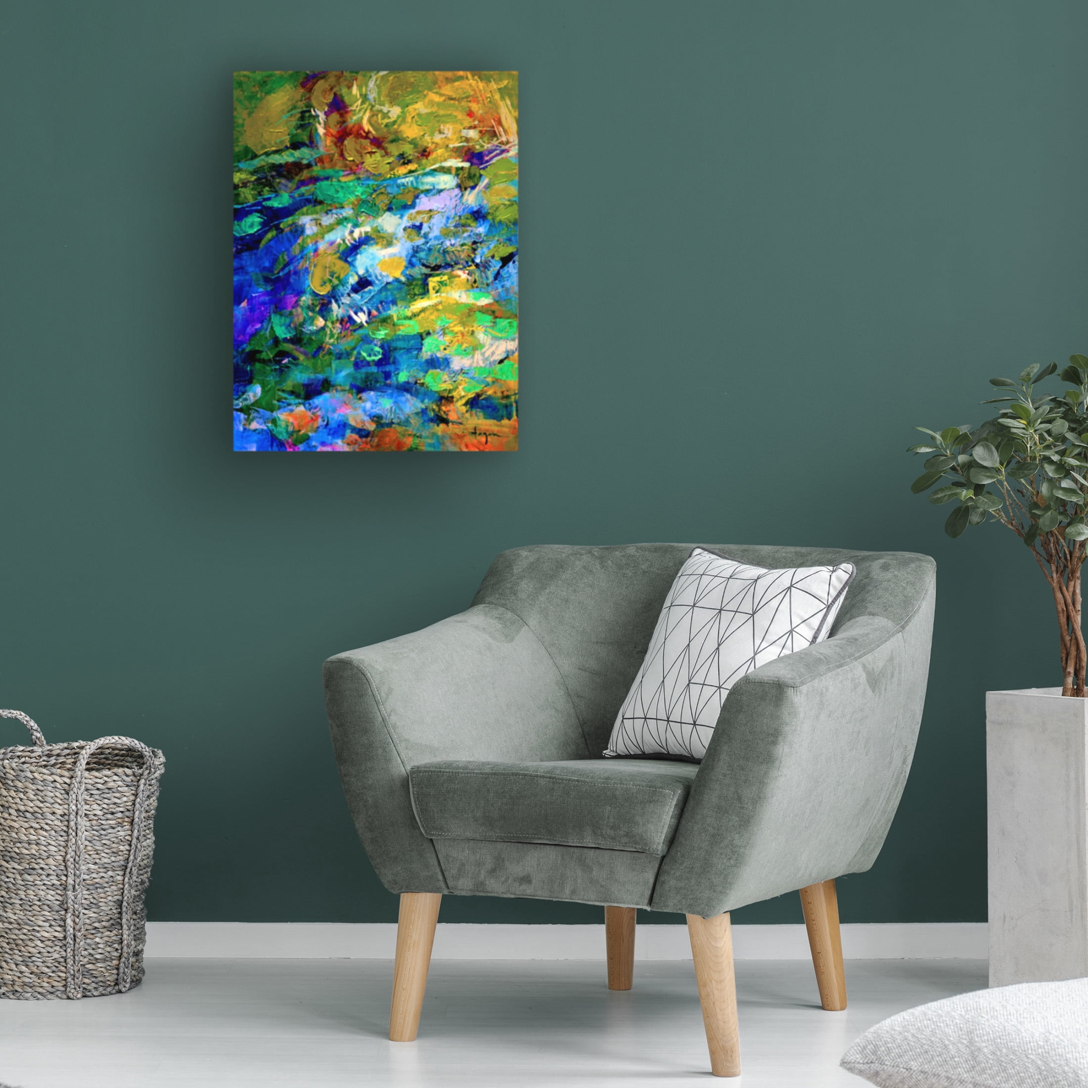 Canvas Wall Art - Dorothy Fagan 'Chrysalisliquidii' Wall Art for Living Room, Bedroom, or Office D?cor by Trademark Fine Art - 14 x 19 Inches
