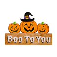 thumbnail image 1 of Decoración para Halloween Decoraciones de Halloween, Gnomo del Festival de Fantasmas, Decoraciones de Madera, Decoración de Ambientes, Escenario Fantasma(Buy 2 save 10%), 1 of 2