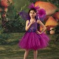thumbnail image 4 of Duryarhall Fairy Costume Princess Dress for Girls with Wings Headwear Set for Halloween/Birthday Party, 2-12Y, 4 of 7