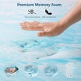 thumbnail image 5 of Beddle 3 Inch Full Size Cooling Gel Memory Foam Mattress Topper, Body Support & Pressure Relief, CertiPUR-US Certified, 5 of 7