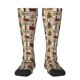 thumbnail image 1 of Fotbe Rustic Plaid Forest Lodge Calcetas Divertidas Estampadas para Hombre y Mujer, Calcetas de Algodón hasta la Rodilla para Caminar, Correr, Enfermería y Embarazo, 1 of 6