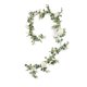 thumbnail image 1 of Guirnalda de vid de flores falsas, camelia artificial para boda (6.4 pies, blanco) Ehuebsd Libre de BPA, 1 of 9