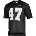 thumbnail image 1 of LRG Mens Gridiron Logo Jersey, Negro, XX-Large, 1 of 1