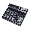 thumbnail image 4 of 4 Channel Audio Mixer Digital Mixer Sound Card Microphone Live Broadcast Computer Recording DJ Audio Equipment US Plug, 4 of 5