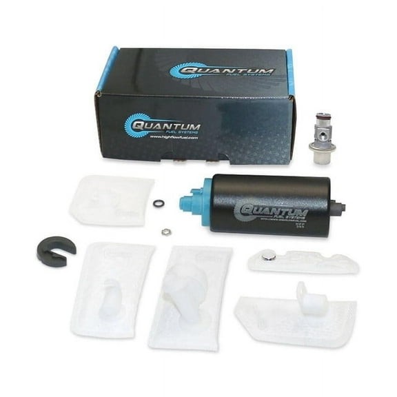 Fuel Pump w/ Fuel Pressure Regulator, Strainer for Honda Motorcycle - OEM Replacement, HFP-393-SR QFS