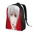 thumbnail image 2 of Tokyo Ghoul Backpacks Casual Daypacks Student Book Bag Printing Satchel Rucksack Lightweight Schoolbag, 2 of 5