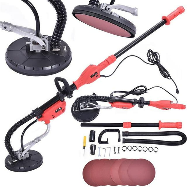 Ponceuse pour Cloison Sèche de 750 Watts, Commerciale, Électrique, Réglable, Vitesse Variable, Tapis de Ponçage