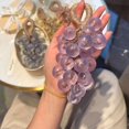 thumbnail image 4 of Grape Soap On A Rope, Handmade Natural Cold Process Artisan Soap Bar for Hand & Face Cleansing, Lasting Fragrance Christmas Birthday Gift, 4 of 8