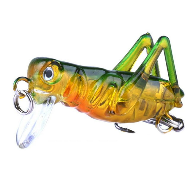Soidarity Gran oferta, señuelo de pesca con forma de grillo vivo colorido de 3,5 cm/3g, langosta, lago Artificial, río, cebo de pesca, cebo Pescar E