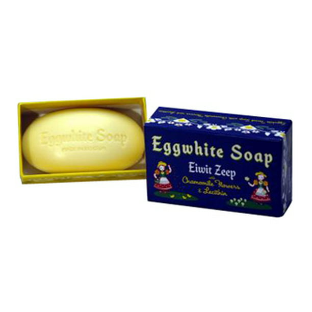 Tot Verbinding Glad Eiwit Zeep Eggwhite and Chamomile Flower Facial Soap 53g 1.85oz -  Walmart.com