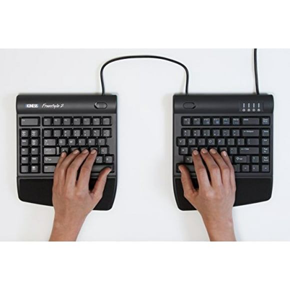 Kinesis Freestyle2 Palm Support Accessory Kit for Freestyle2 Keyboard, Black, Pa