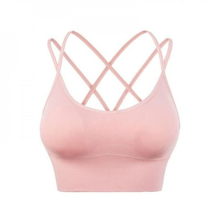 

Nylon Top Women Bra Sexi Top Women Breathable Underwear Fitness Yoga Sports Bra For Women Gym Shockproof Fitness Bra Top Clearence